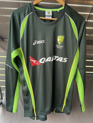 Official Cricket Australia Long Sleeve Shirt Mens Size Small - Picture 4 of 10