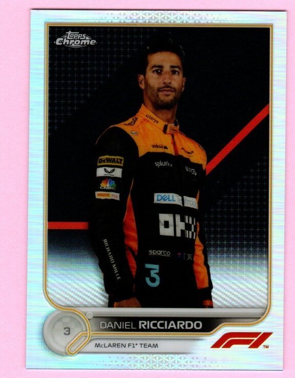 2022 Topps Chrome Formula 1 #37 Daniel Ricciardo Refractor  (FM500)
