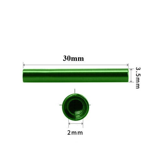 4 Stück M2x30mm CNC Farbe Aluminiumlegierung Säulen Innengewinde Anschluss Säule - Bild 12 von 14