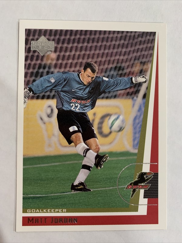 1999 Upper Deck MLS - Matt Jordan, Dallas Burn (Card #37) 