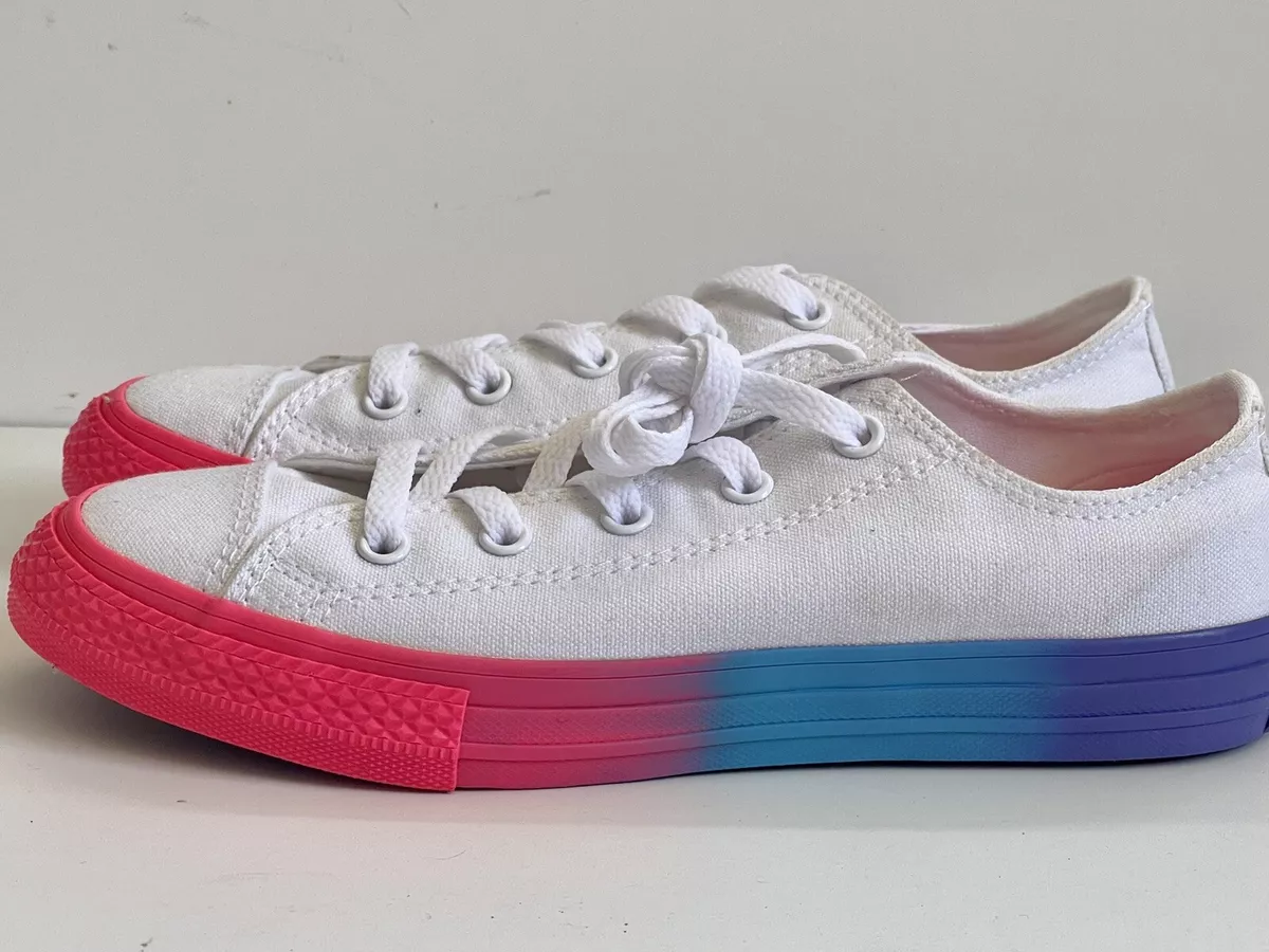 Chuck taylor all star rainbow ice low best sale top