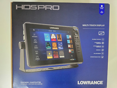 Lowrance HDS Pro 12 Fish Finder - Multi Touch Display *No Transducer* Brand New