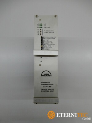Man Roland ACF5AD-01 Drehstrom Drehzahlregler ANTEK Three Phase Control Unit