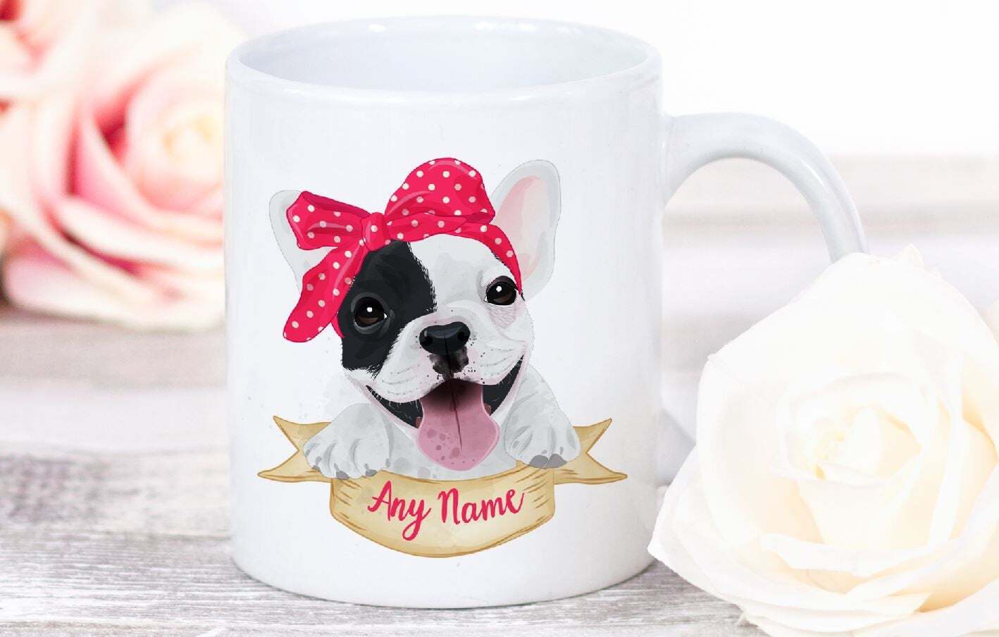 Personalised French Bulldog Mug French Bulldog Birthday Mug Gift For Him