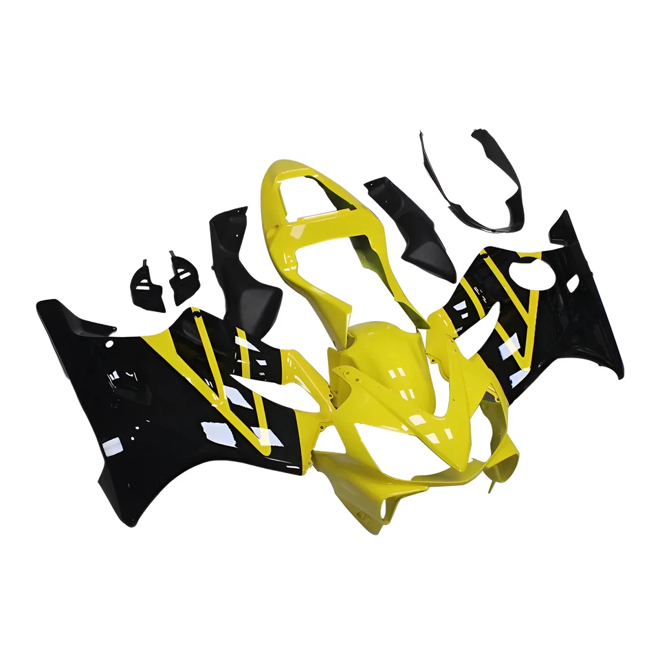 Kit de carenado amarillo negro para Honda CBR600F4i 2001 2002 2003 kit de carrocería de inyección Foto 2 de 4