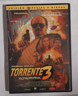 santiago segura   TORRENTE 3    EL PROTECTOR   DVD   REGION 2 PAL NON USA FORMAT