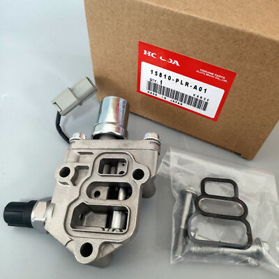 OEM 15810-PLR-A01 VTEC Solenoid Spool Valve For 2002-2005 Honda Civic 1.7L NEW