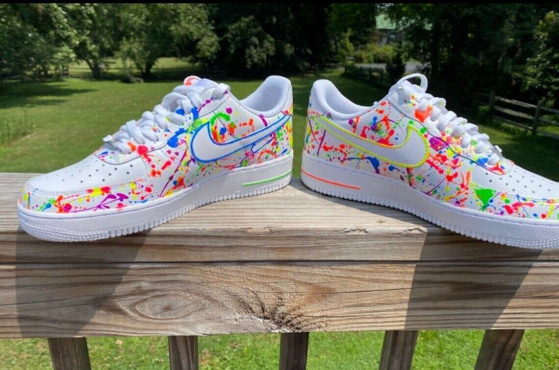 airbrush custom graffiti air force 1