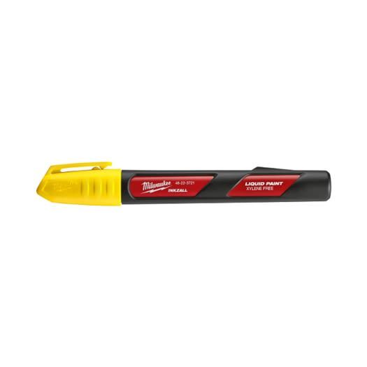 Milwaukee 48-22-3721 INKZALL Yellow Liquid Paint Marker