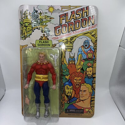  FLASH GORDON The Greatest Adventure of All! New Sealed Action Figure NECA 2021