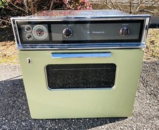 ✨ Vintage Mid Century Modern Avocado Green Electric Wall Oven - GE Hot Point ✨