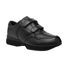 PROPET M3705 LIFE WALKER BLACK LEATHER WALKER WITH STRAPS SIZE 11.5 EEEEE