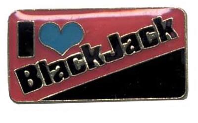 Pack of 50 I Love Black Jack Bike Motorcycle Hat Cap Lapel Pin HP4821