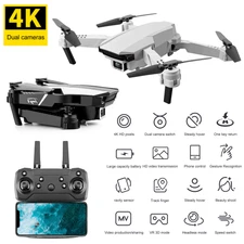 Drones Quadcopter 5G 4K GPS Drone with HD Dual Camera WiFi FPV Foldable RC
