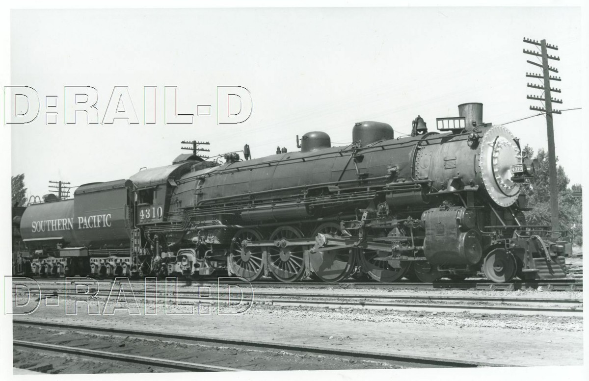 9CC892 RP 1947/80s? SOUTHERN PACIFIC RAILROAD 4-8-2