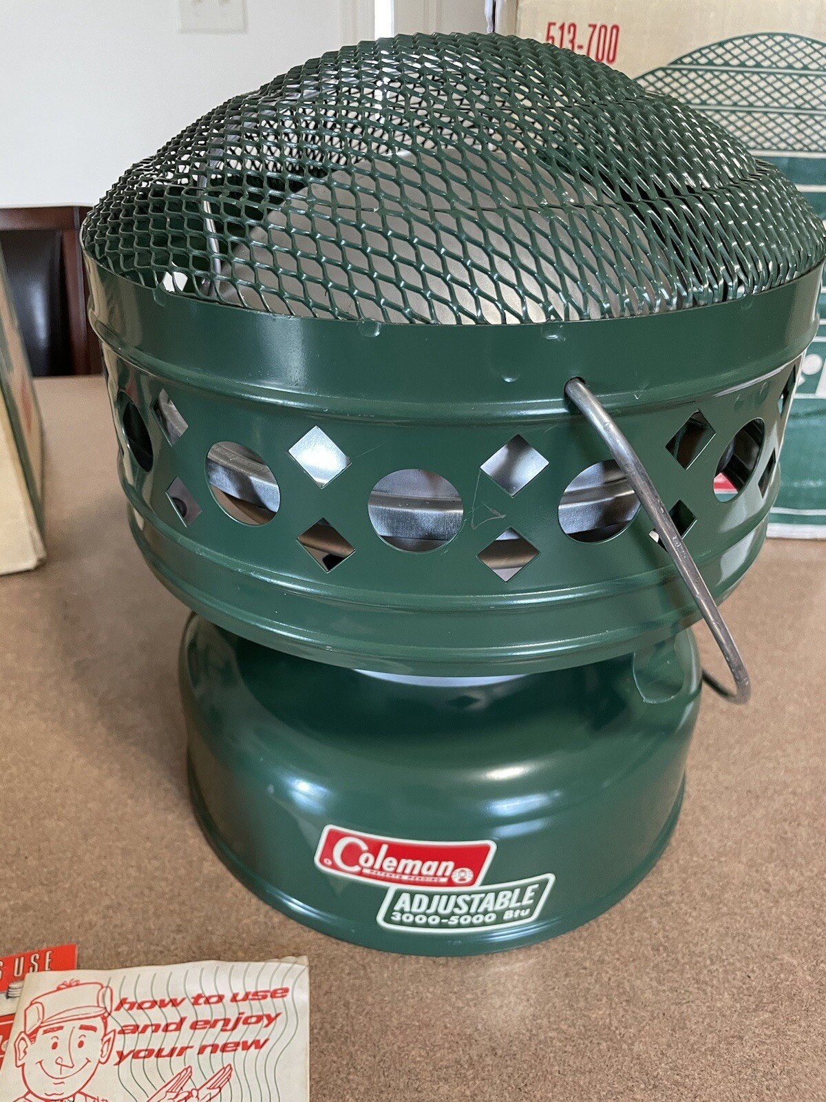 Vintage Coleman 1969 Catalytic Heater Model 513-700 u0026 1971 Lantern Model  228F – St. John's Institute (Hua Ming)