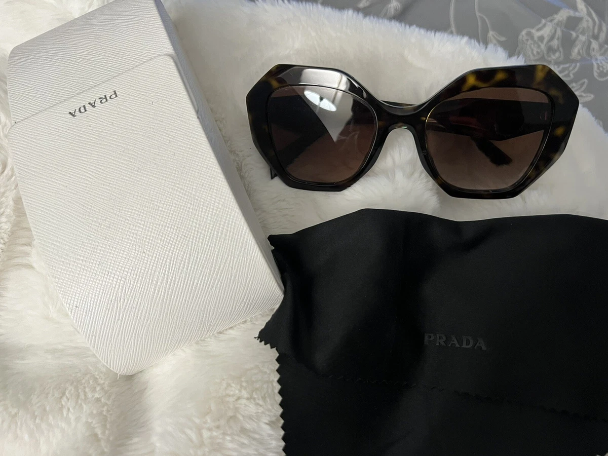 PRADA 18ws Sunglasses U430a9 Grey 100 Authentic for sale online | eBay