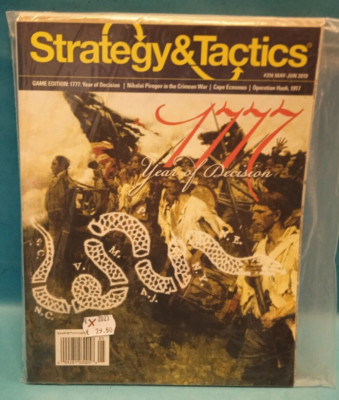 Strategy & Tactics 1777 Years of Decision #316 Historical Game Vintage Neu