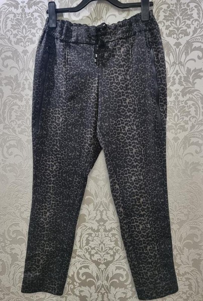 Women Betty Barclay Trousers Black Viscose 46 /