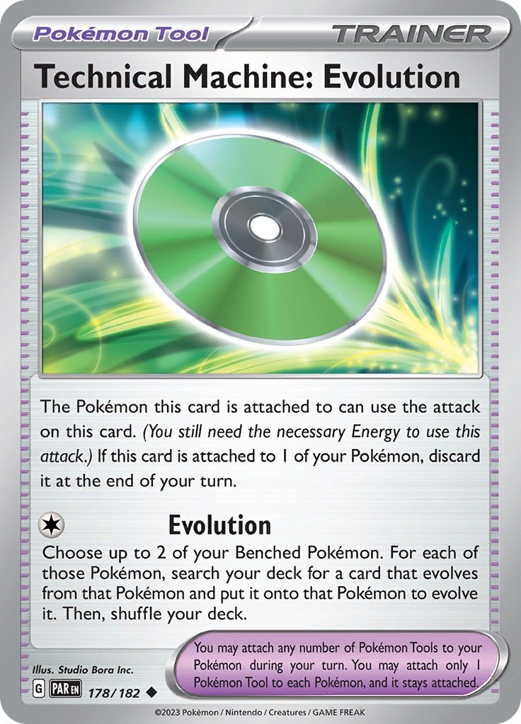 Technical Machine: Evolution 178/182 Paradox Rift Near Mint EN Pokemon
