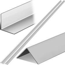 2 Pcs Stainless Steel Corner Guards 3x3x48 Inches Metal Wall Corner Protector...