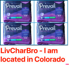 72 Ct. Large Prevail Proven Pull-Up Womens Incontinence Protective Underwear