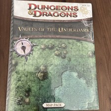 D&D Map Pack Vaults of the Underdark 4th Dungeons & Dragons DnD 4e 5e Brand New