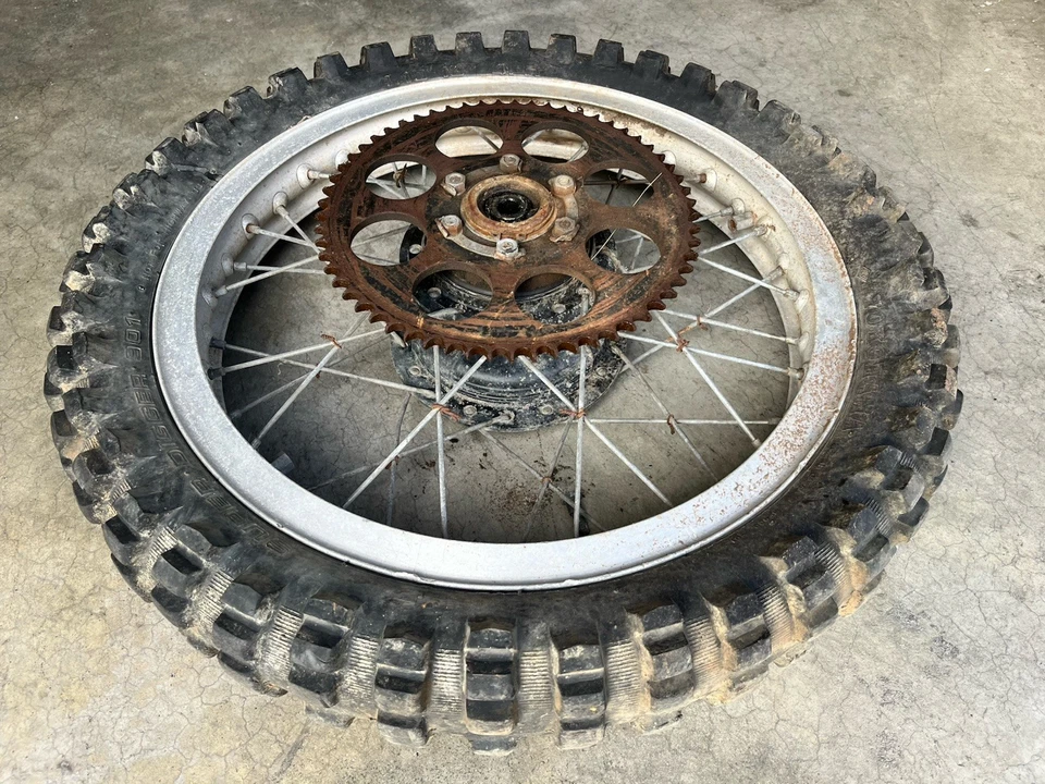 1973 Suzuki TM 125 заднее колесо TM125 - Изображение 3 из 4