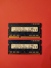 Lot de 2 barrettes mémoires 4Go 1Rx8 DDR3 SK hynix, format SODIMM - PC3L-12800S