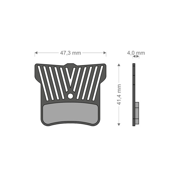 Pads Bremse Brenta Licht Tech Shimano Xt Br / Saint Zee MT520-TRP-TEKTRO-image