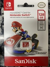 SanDisk 128 GB Micro SD XC Memory Card for NINTENDO SWITCH or SWITCH LITE NEW