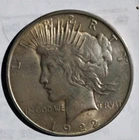 1922 S Peace Silver Dollar.. Authentic, It Passed The Ping Test .