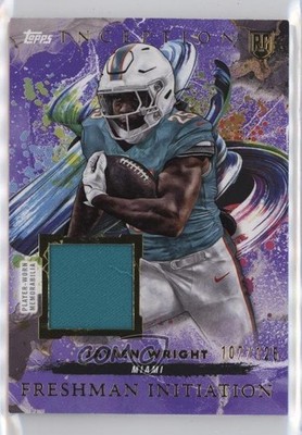 2024 Topps Inception Freshman Initiation Purple /125 Jaylen Wright Rookie RC 3hd