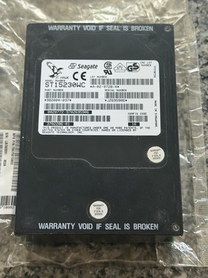 5.2GB Seagate Hawk ST15230WC 3.5'' HH 80 PIN SCSI Internal Hard Disk Drive