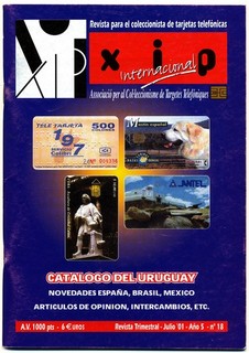 Telefonkartenkatalog "Uruguay" gebraucht / used
