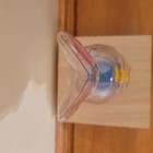 Vintage Easter Unlimited Clear Plastic Bunny Rabbit Candy Holder Easter 6" — photo 6