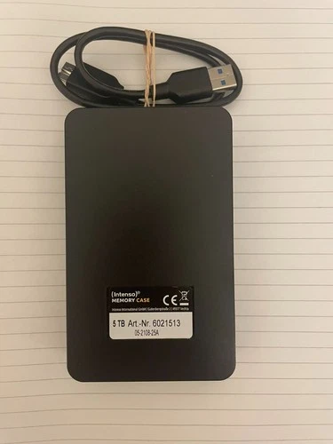 Intenso USB Hard Drive 5TB Portable External Hard Drive