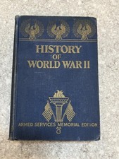 History of World War II Armed Services Memorial Ed, Miller, 1945 | WW2