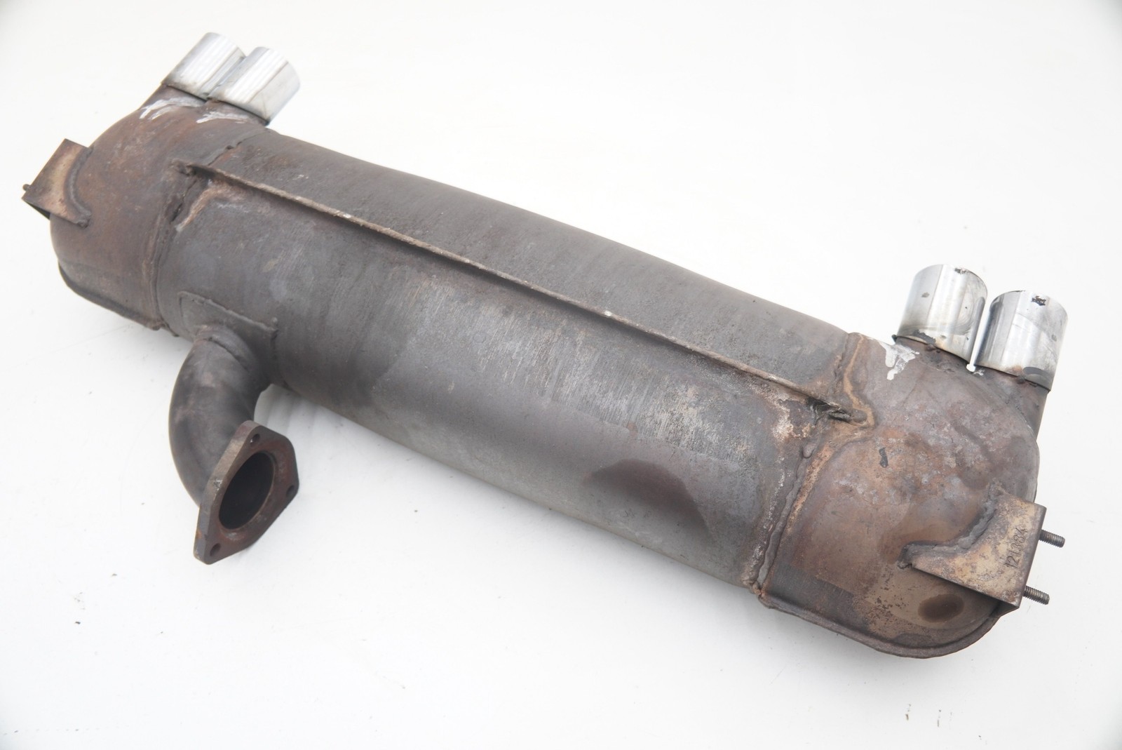 Rear Exhaust Muffler Silencer Tail Pipe 121384 OEM Ferrari Mondial Cabriolet 85
