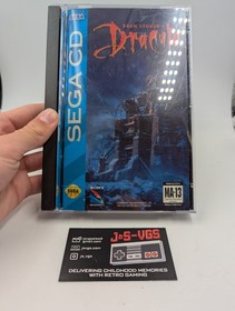 Sega CD Bram Stokers Dracula CIB Complete Reg Card Mint Disc