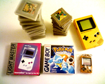 GAMEBOY CLASSIC 25x Spiele Game Boy mini classic Light Master BIG BOX Bundle