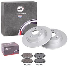 ABS BREMSSCHEIBEN 282mm + BELÄGE HINTEN passend für HONDA HR-V