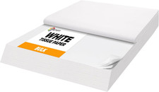 1000 Sheets White Tissue Paper Bulk, 20" X 30" Packing Supplies for Moving  Pac