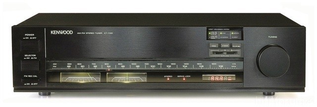 Vintage Kenwood KT-1100 High End FM Analog Stereo Quartz Synthesizer Tuner