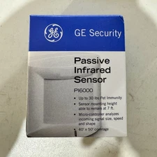 GE Security Interlogix PI6000 PIR Wired Motion Sensor/Detector Opt Pet Immunity