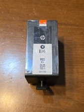Genuine HP Ink 902 XL Black Ink opened box catridge sealed
