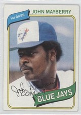 1980 Topps John Mayberry #643 2u3