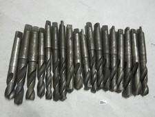 Morse Chicago-Latrobe Whitman-Barnes 18-Pc USA HSS Morse Taper Drill Bit Lot