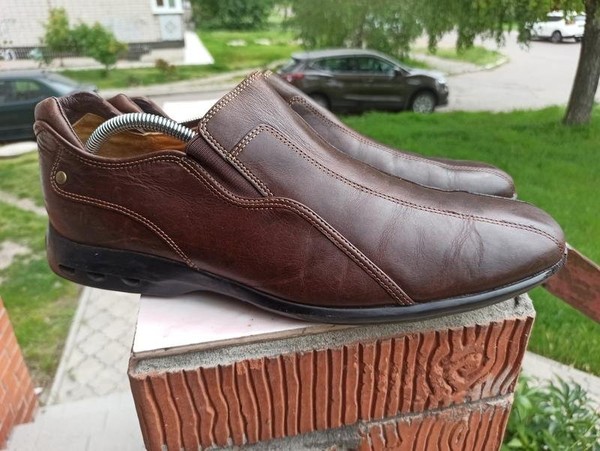 Men Cole Haan Heels Brown Leather 39