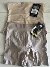 Maidenform Self Expressions Women's Large High-Waist Briefs Smoothing Shorts